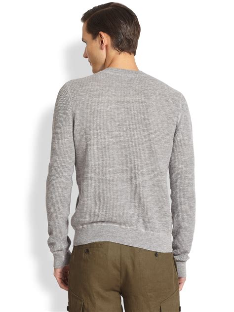 michael kors blocked crewneck raglan sweater mens|Men’s Tops & Outerwear.